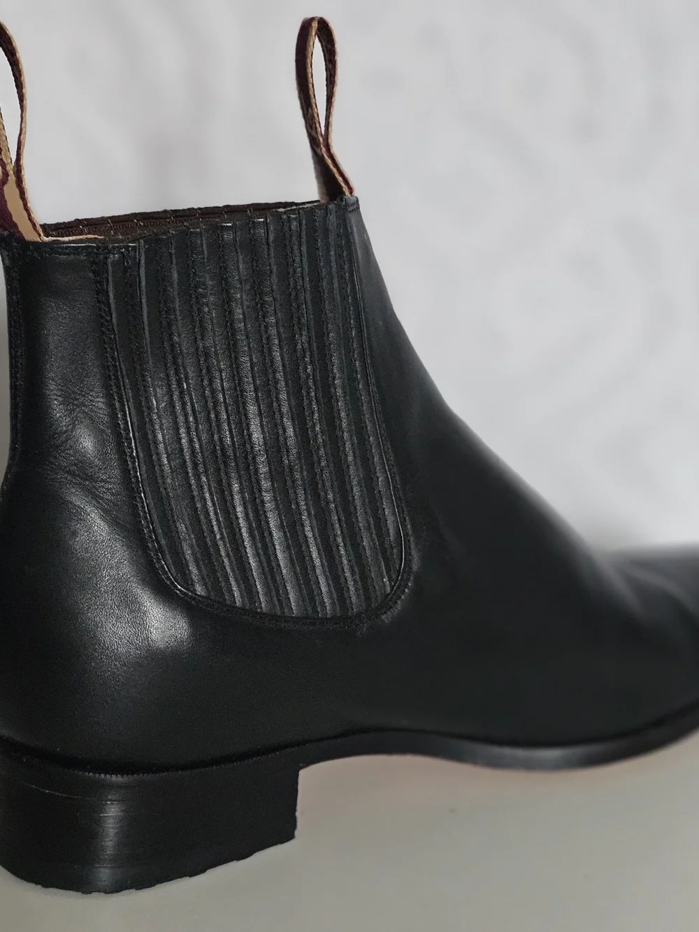 La Barca Papa Grande Black Ankle Boots